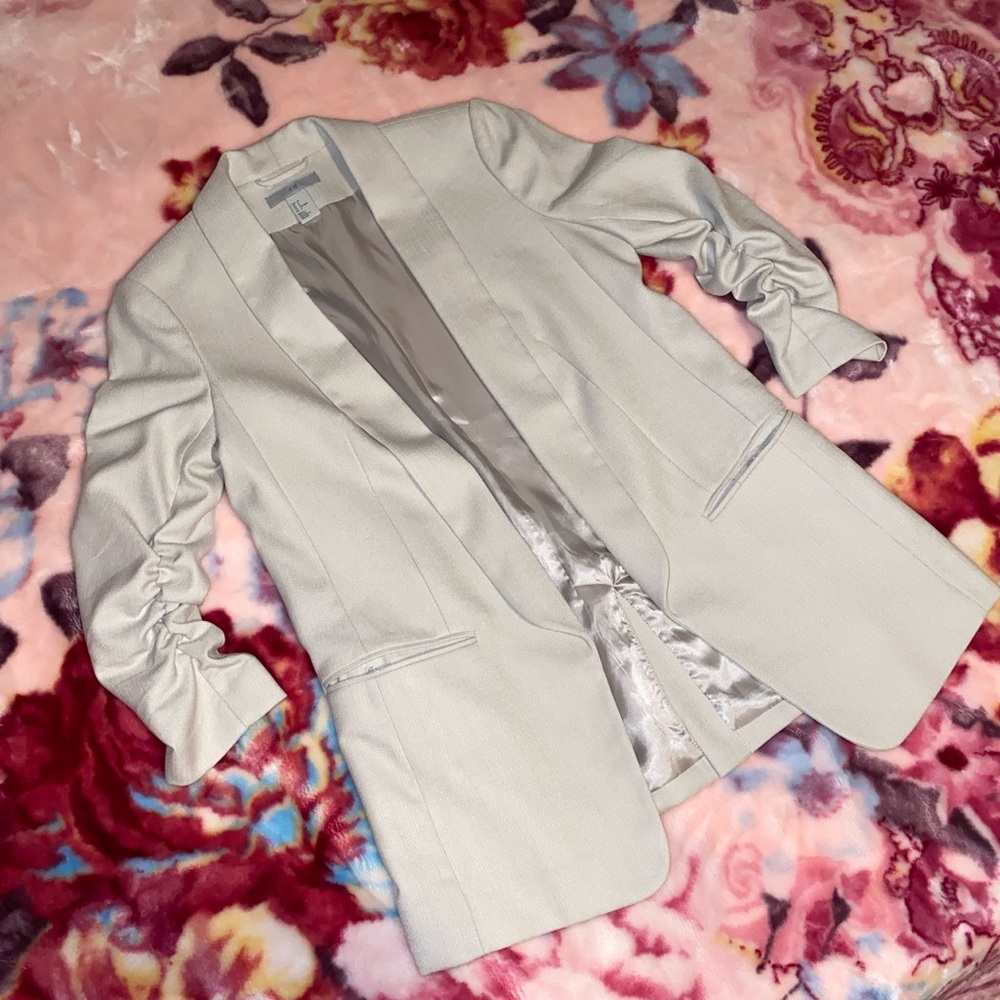 Cream blazer